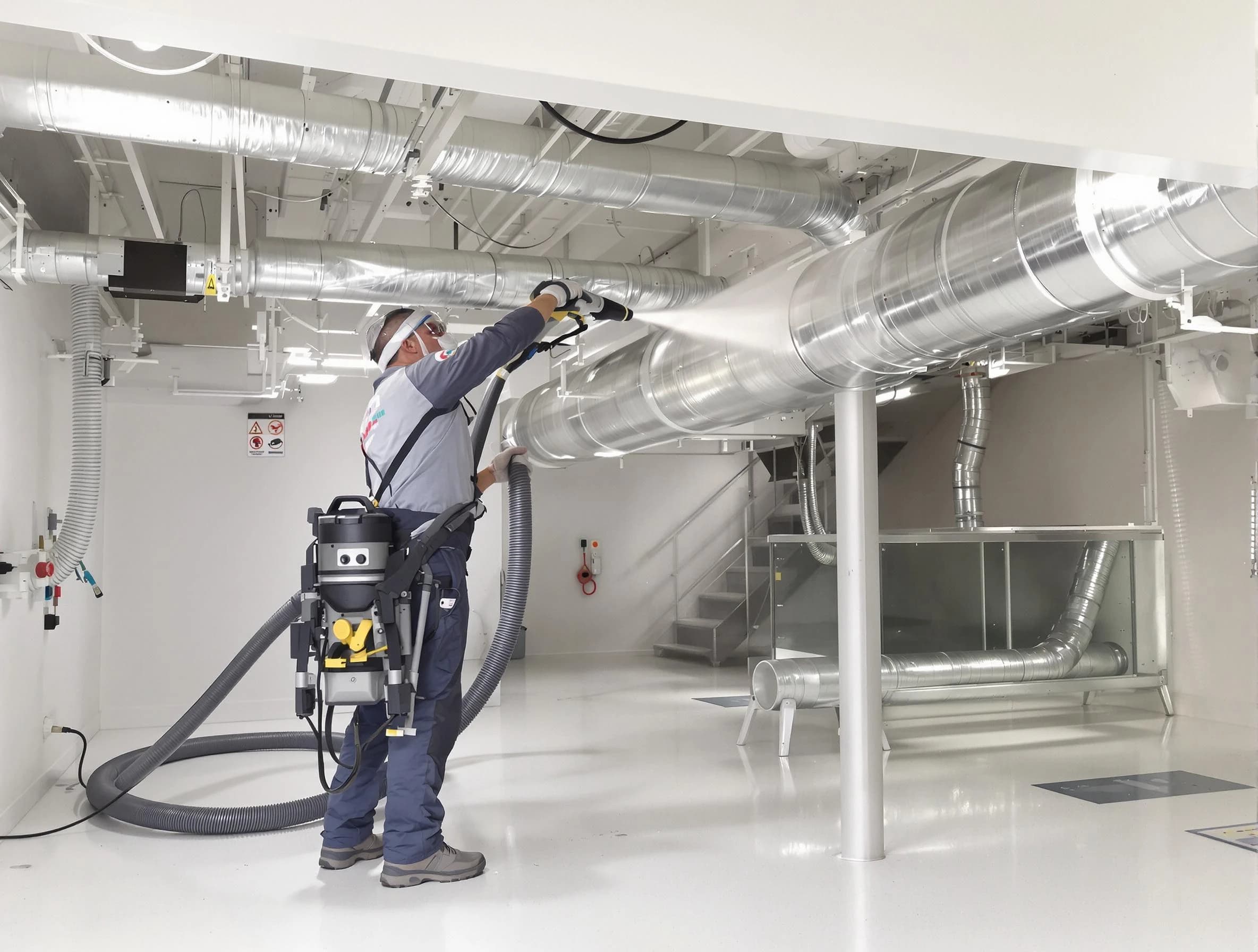 Professional central duct cleaning by Santa Ana Air Duct Cleaning in Santa Ana