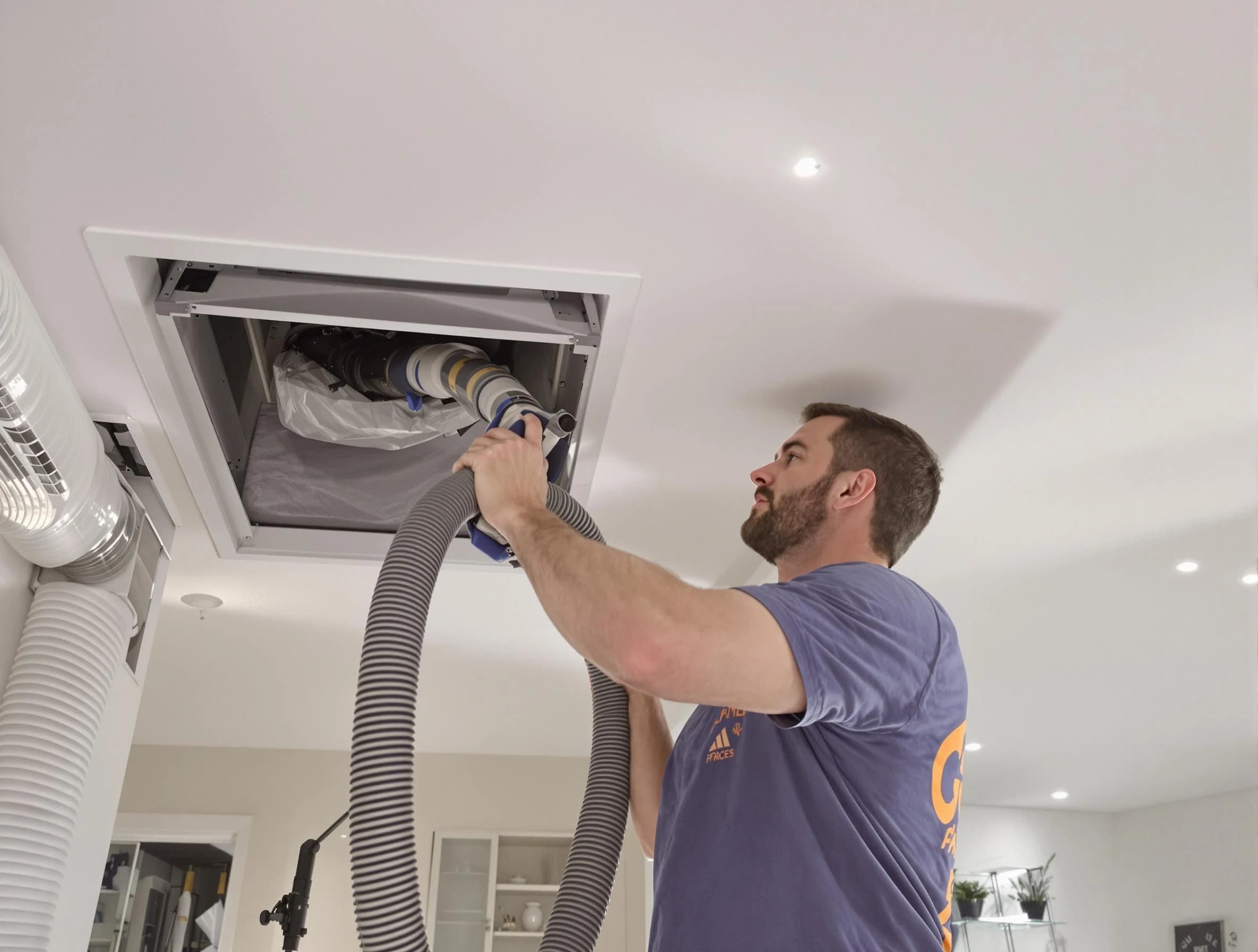 Precision indoor duct cleaning by Santa Ana Air Duct Cleaning in Santa Ana